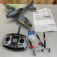Nine Eagles Ultra-Micro classic Spitfire RTF 飛行機