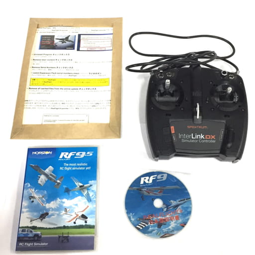 Horizon Hobby スペクトラム インターリンクDX リアルフライト用送信機型 シムコントローラー 外箱付 ホビー関連用品