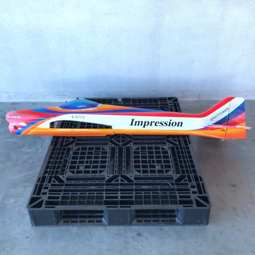 Impression K.KITA JPN67F104428 飛行機 ラジコンプロペラ機 全長 約190cm